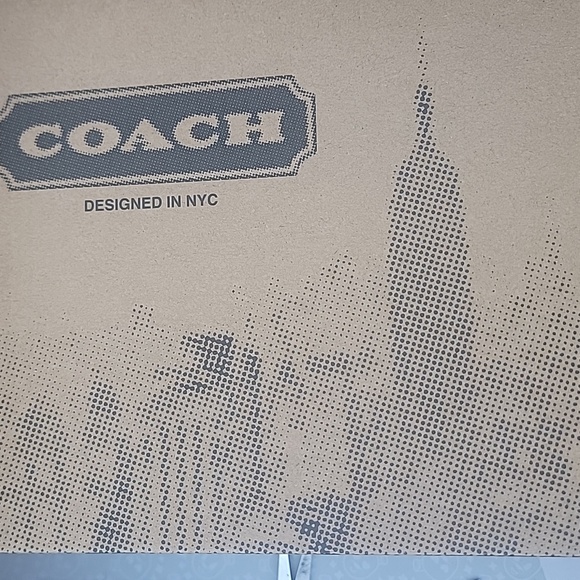 Coach Leather Women's High Line Blush Sneakers Size 8 New In Box! - Picture 5 of 5